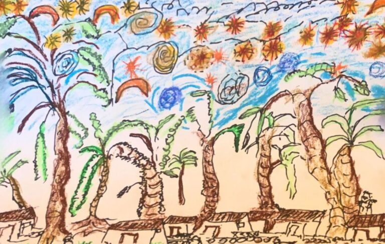 銀髮長者的藝術時光故事:原民花奶奶